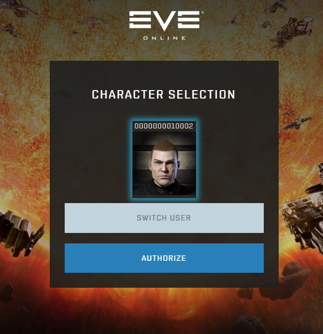 Step 3: Character selection